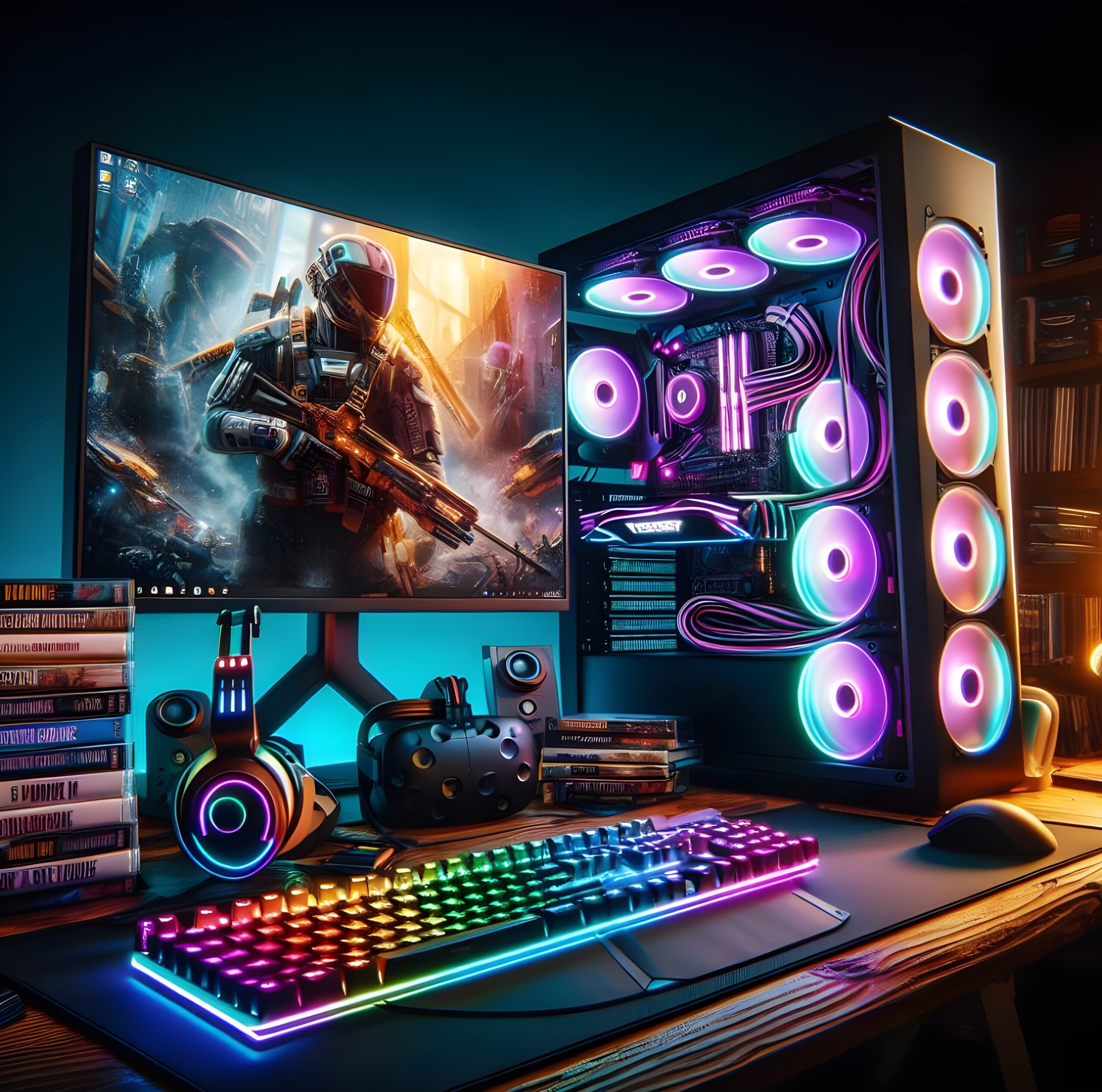 Setups games criados por inteligência artificial