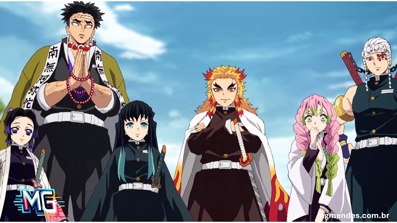 Hashiras mais fortes de Demon Slayer - Kimetsu No Yaiba