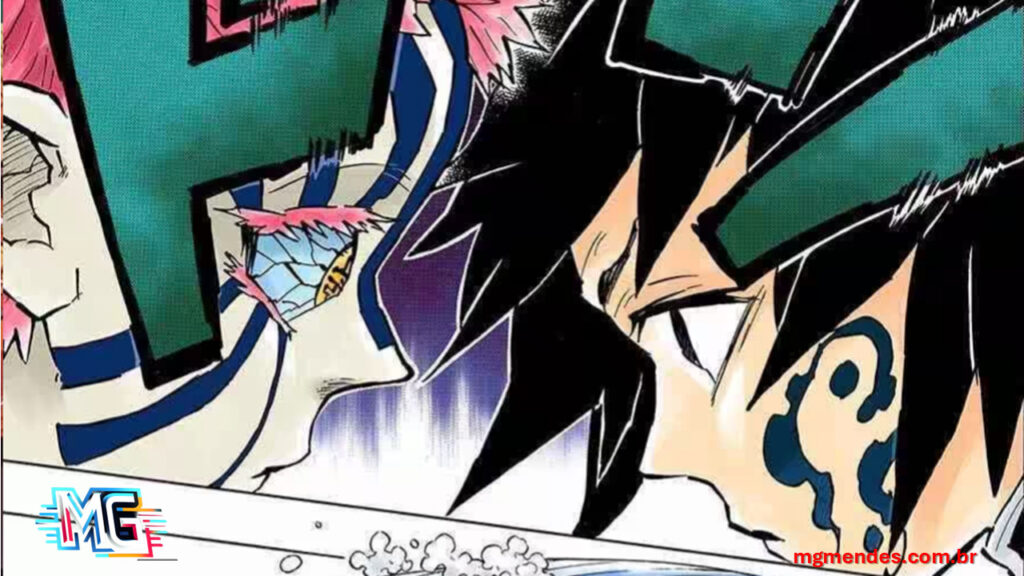 Akaza vs Giyu Tomioka
