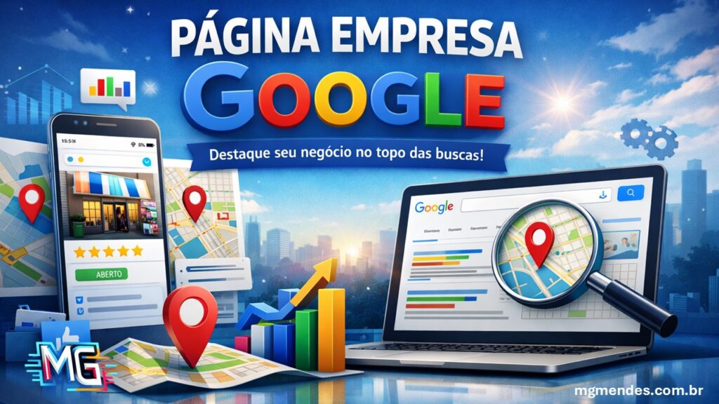 Página da Empresa no Google Como Criar, Otimizar e Aparecer no Topo das Buscas
